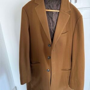 Banana Republic Mario Bellucci Brown Coat